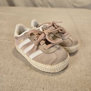 Adidas Gazelle Suede Sneakers Toddler Size 4K Pink